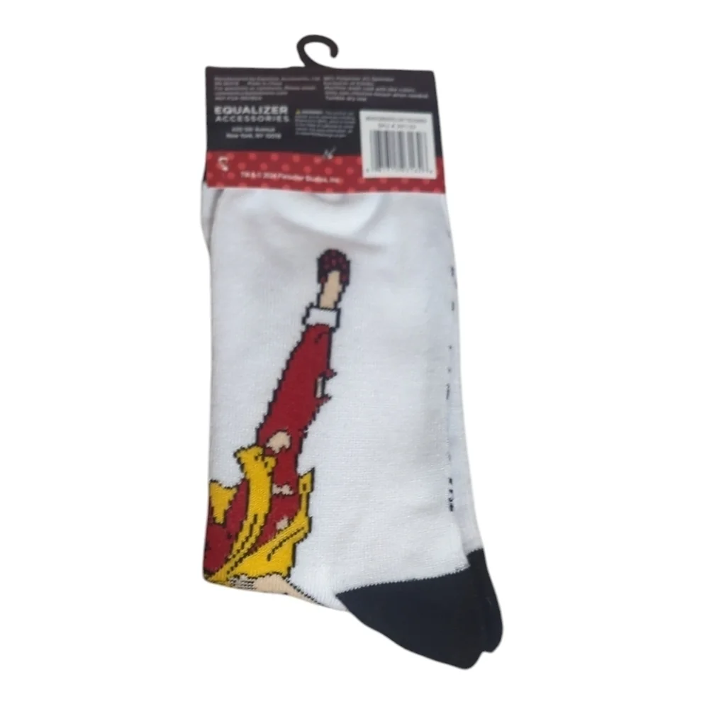 BETTY BOOP Novelty Crew Socks Size 9-13